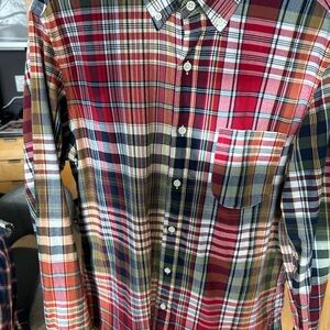 J. Crew Multicolor Plaid Button Down Shirt